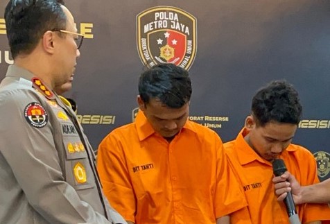 Pembunuh Mayat Pria dalam Sarung di Pamulang Mengaku menyesal! Foto : Ist
