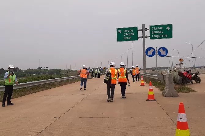 Plh Sekda Banten: Pembangunan Tol Serang Panimbang Diharap Tepat Waktu Foto : Ist
