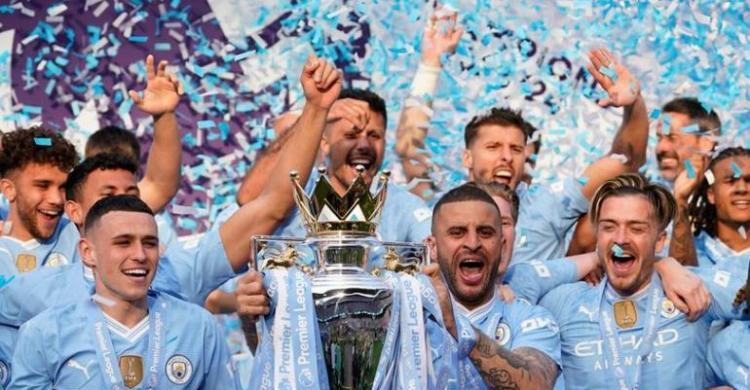 Raih 91 Poin, Man City Juara Liga Inggris Lagi Foto : Ist