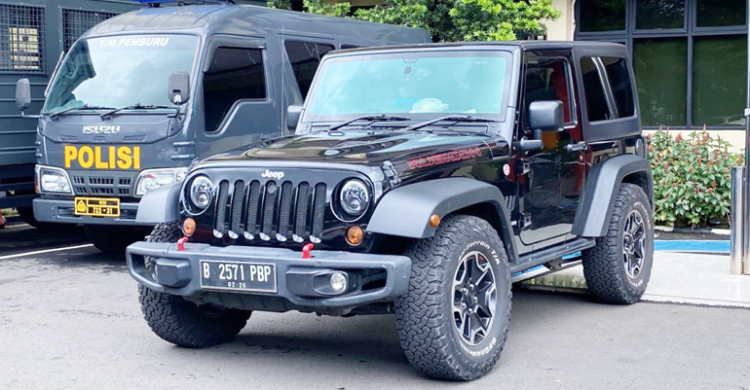 Rubicon Mario Dandy Sudah 2 Kali Lelang Tidak Laku-laku Juga Foto : Ist