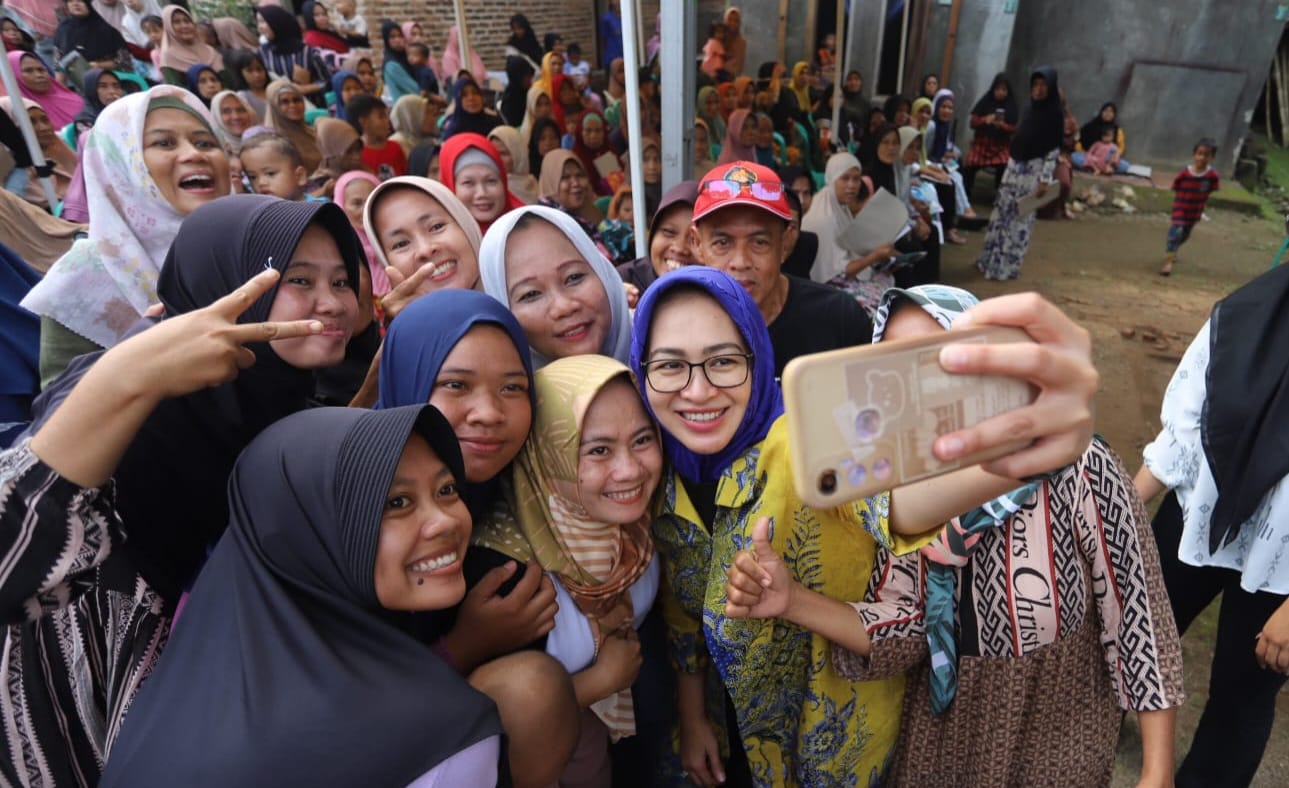 Serap Aspirasi Masyarakat, Airin Keliling Banten Foto : Ist