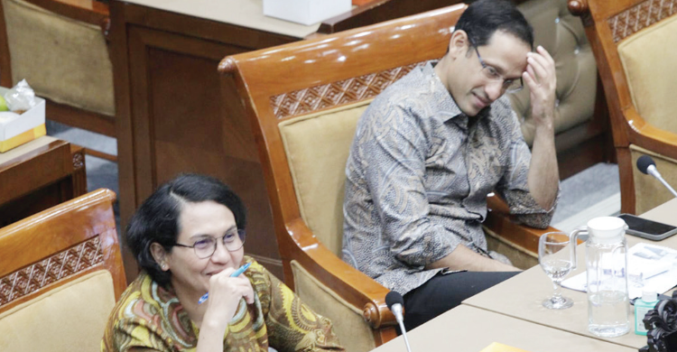 Soal UKT Naik Gila-gilaan , Nadiem Diminta DPR Cari Solusi Terbaik Foto : Ist