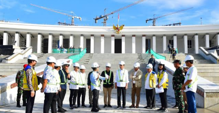 Akhir Juli, Istana IKN Mulai Nampak Foto : Ist