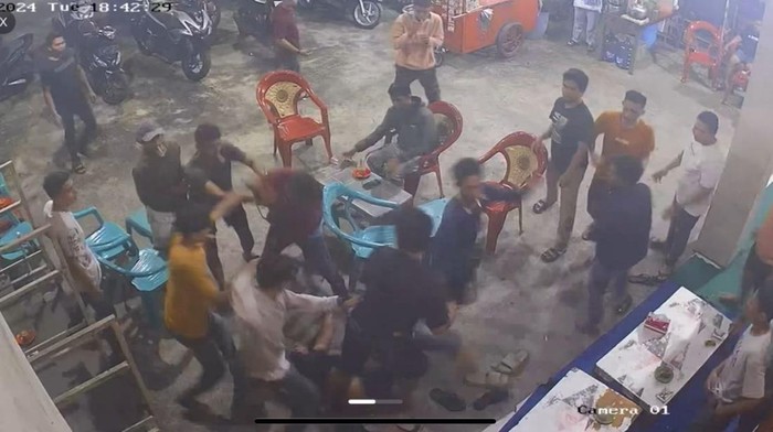 Aksi Pengeroyokan di Pondok Aren Dipicu Korban Kencing Sembarangan Foto : Ist