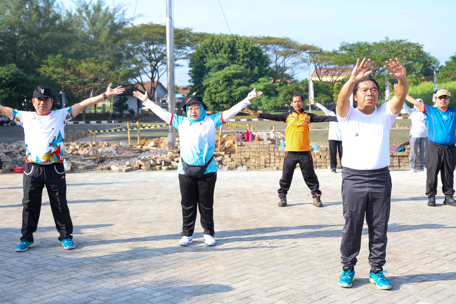 Al Muktabar Ajak Terapkan Pola Hidup Sehat Foto : Humas Pemprov