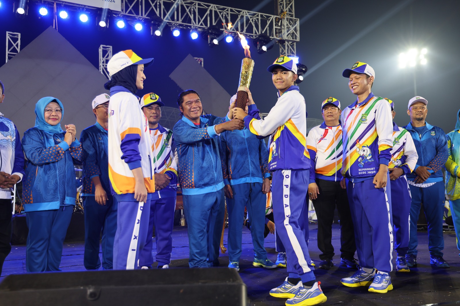 Al Muktabar: POPDA XI Wadah Aktualisasi Prestasi Foto : Humas Pemprov