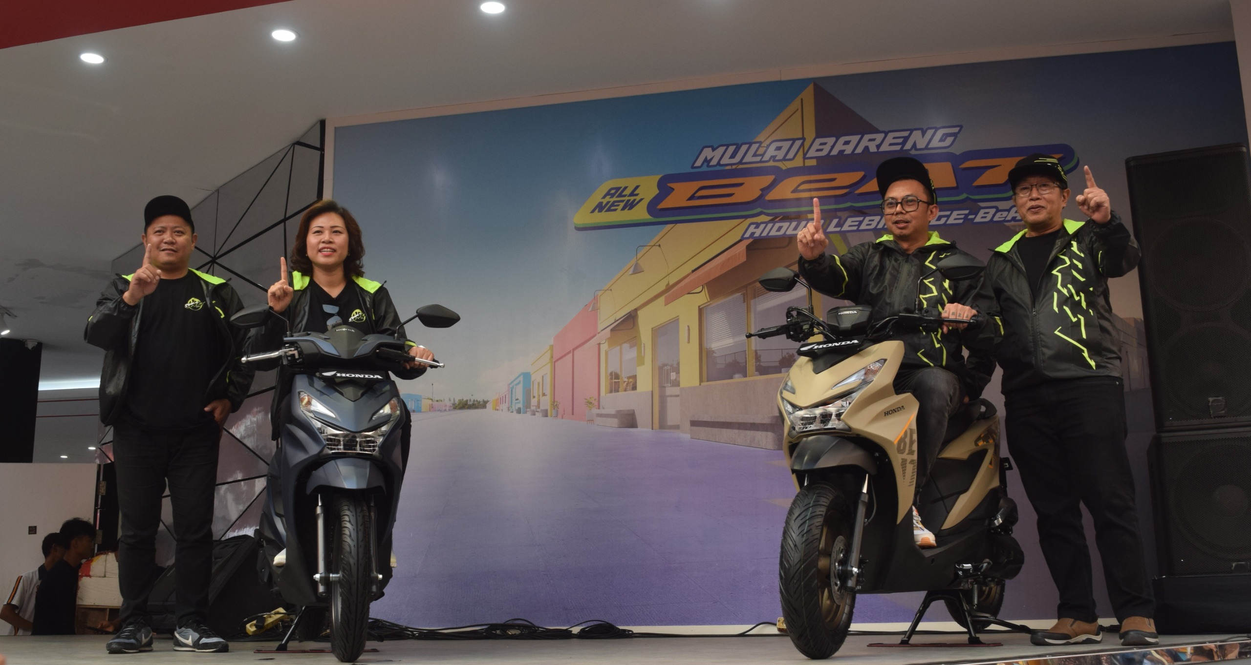 All New Honda BeAT Siap Mengaspal di Jakarta-Tangerang All New Honda BeAT resmi diperkenalkan PT WMS ke publik.(ist).