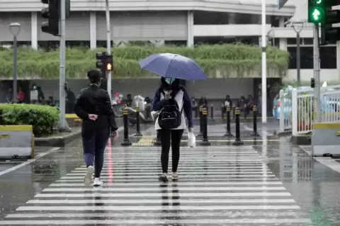 Awas, Hujan Ringan Melanda Jakarta Senin 10 Juni 2024 Foto : Ist