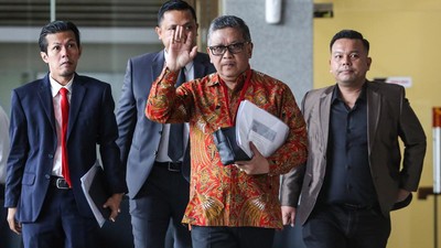 Hasto Diperiksa KPK 4 Jam , Menggigil Kedinginan, HP Disita Foto : Ist