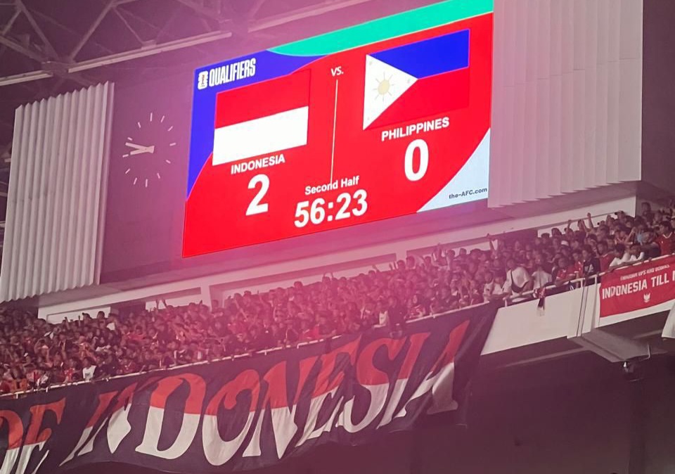 Indonesia Pesta Gol! Filipina Kocar-kacir Kewalahan Kalah 2-0 Foto : Ist