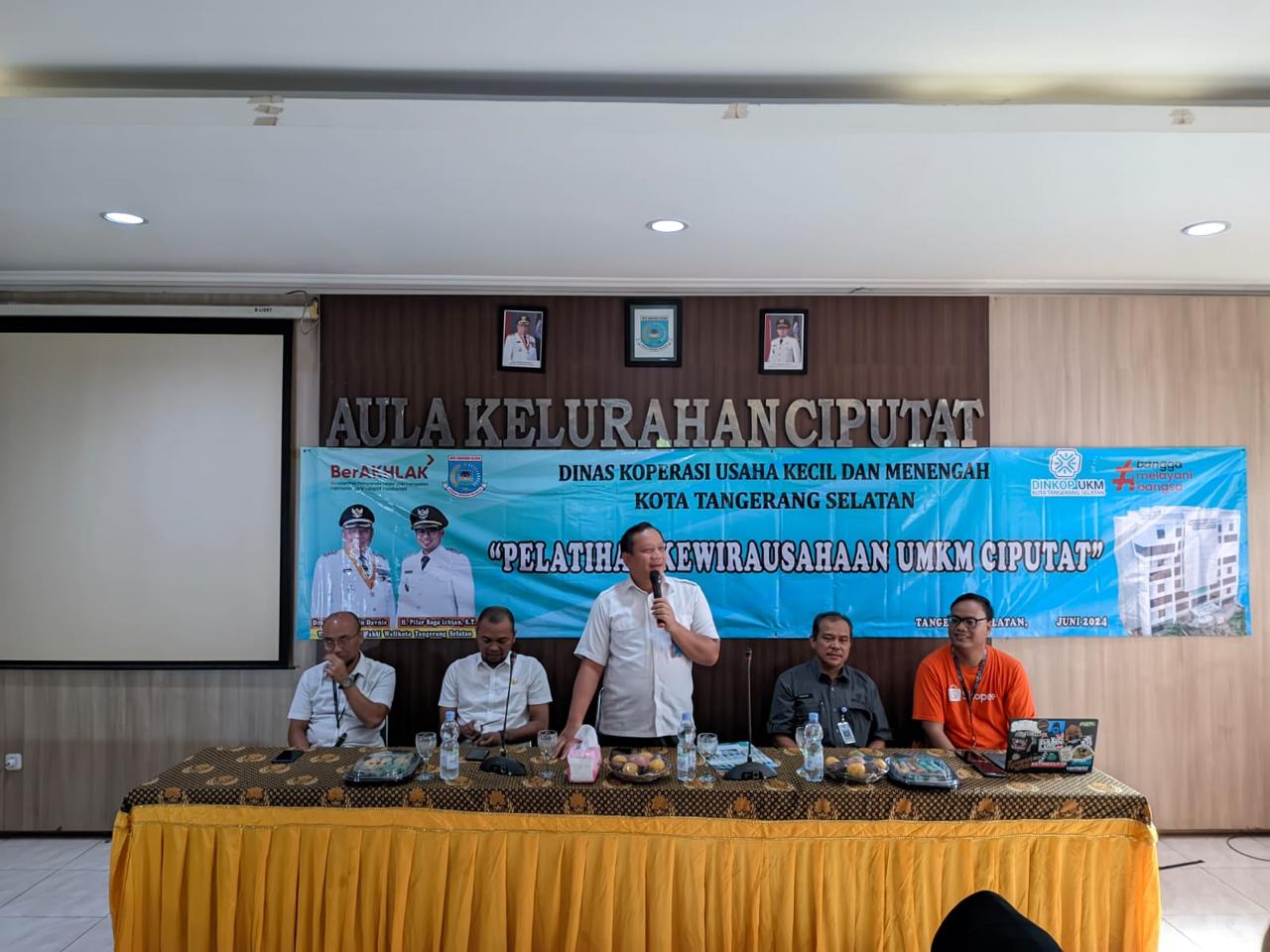 Jadi Penyangga Perekonomian Daerah, Pemkot Tangsel Dorong Pelaku UMKM Agar Naik Kelas Foto : Ist