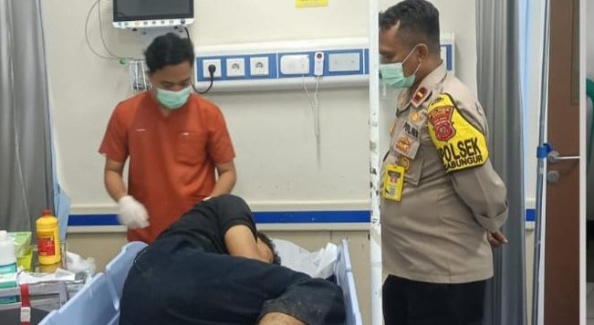 Kabur dari Polisi, Maling di Bogor Malah Berujung Masuk Rumah Sakit Foto : Ist