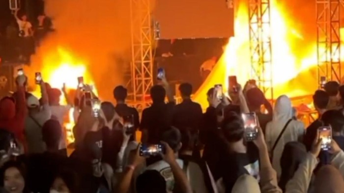 Lakukan Penggelapan Uang, Oknum Panitia Konser di Pasar Kemis Ini Penyebab Kericuhan! Foto : Ist