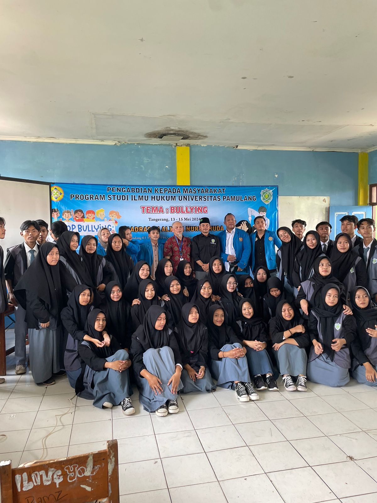 Mahasiswa Unpam Ajak Pelajar di Tangerang Stop Perundungan Foto : Ist
