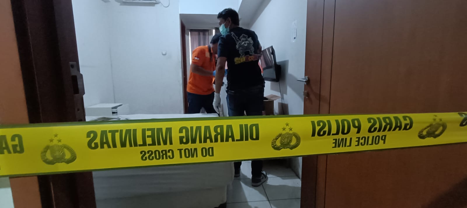 Mayat Pria Ditemukan di Apartemen Green Lake Ciputat, Diduga Tewas Bunuh Diri Foto : Ist