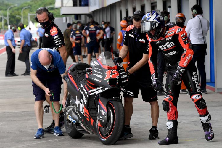 MotoGP, Marco Bezzecchi-Jorge Martin Bakal Jadi Duet Maut Di Aprilia Foto : Ist