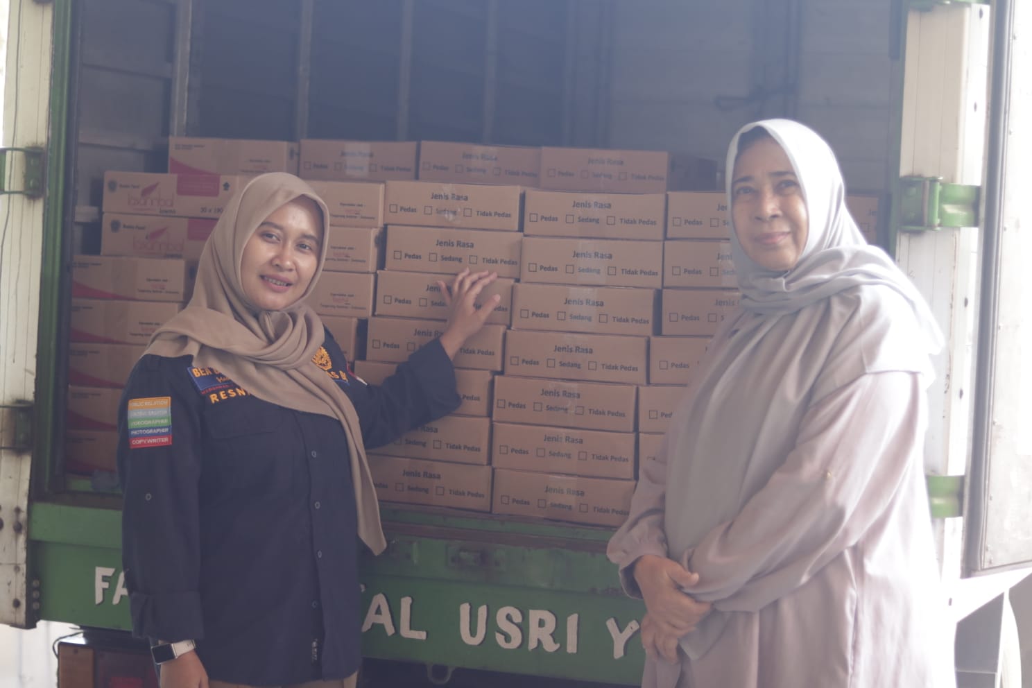 Pemberdayaan UMKM, Bea Cukai Tangerang Lepas Ekspor Sambal Pecel Produksi La Sambal Foto : Ist