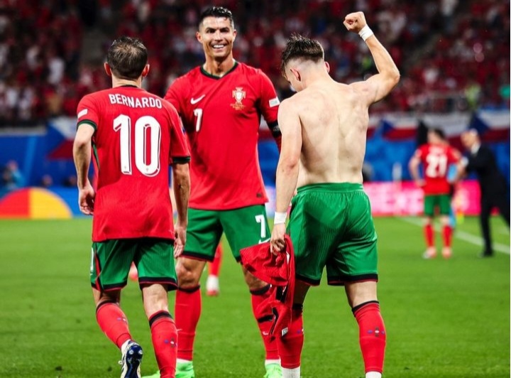 Piala Eropa 2024, Portugal Bekuk Ceko 2-1,Ronaldo Tetap Jadi Sorotan Foto : Ist