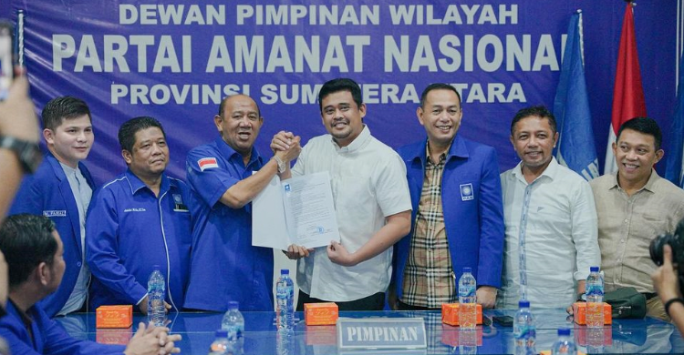 Pilgub Sumut 2024, Bobby Nasution Sudah Kantongi Rekom Dari PAN Foto : Ist