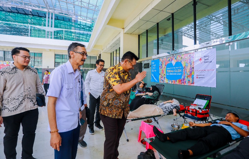 Rayakan Hari Donor Darah Sedunia, Sekda Tangsel Ajak Masyarakat Rajin Mendonorkan Darah Foto : Ist