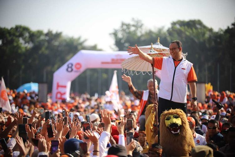 Relawan Anies Terpecah Jelang Pilgub Jakarta 2024 Foto : Ist