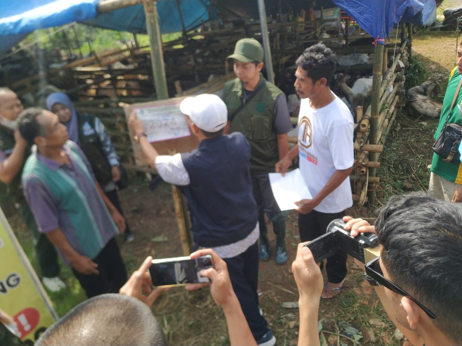 Ribuan Hewan di Tangsel Diperiksa, Begini Cara Pilih Sapi dan Kambing Kurban yang Sehat Foto : Ist
