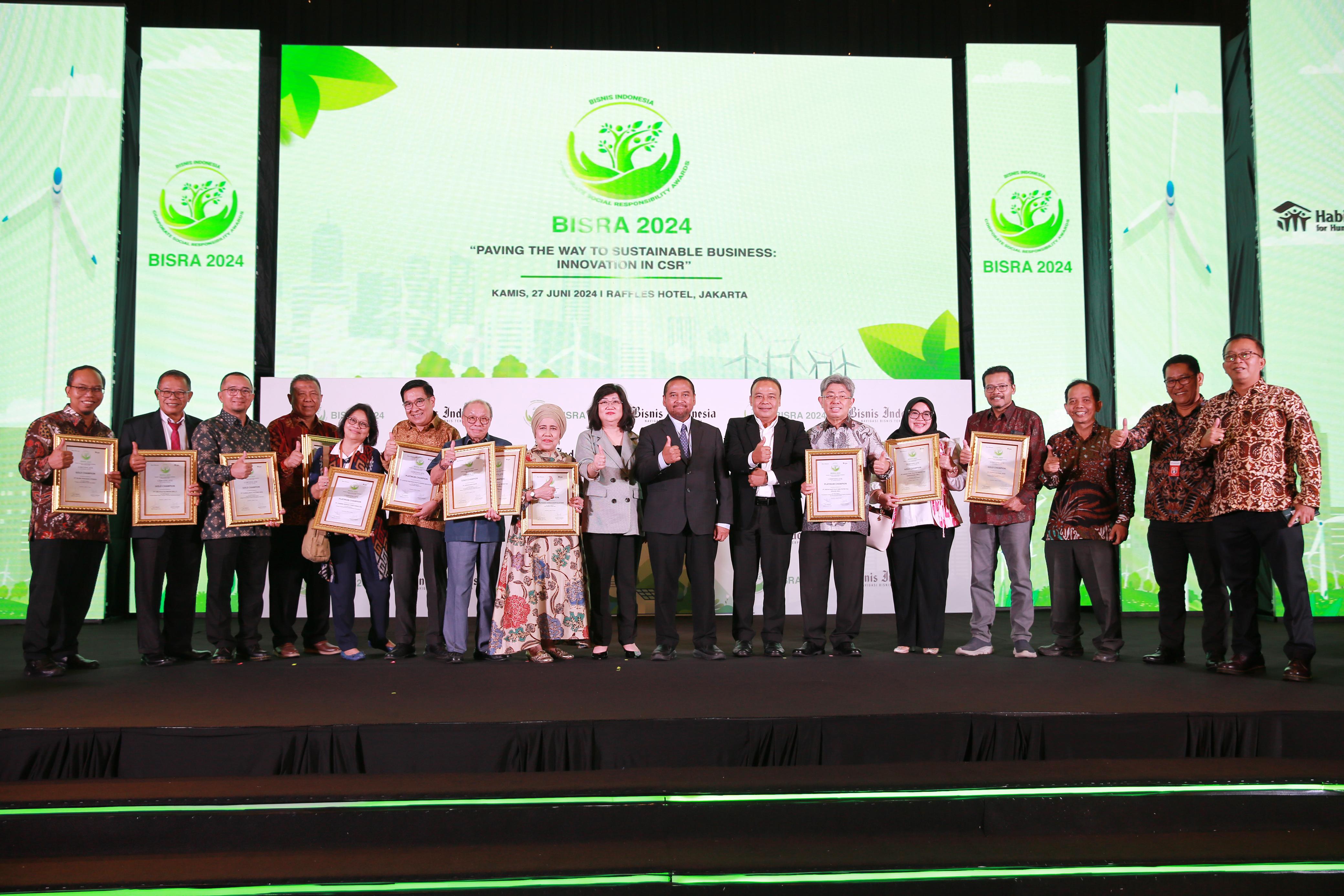 Sabet CSR Award, PT IKKP Konsisten Berdayakan Masyarakat Ist.