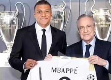 Sah, Mbappe Resmi Merumput Di Real Madrid Foto : Ist