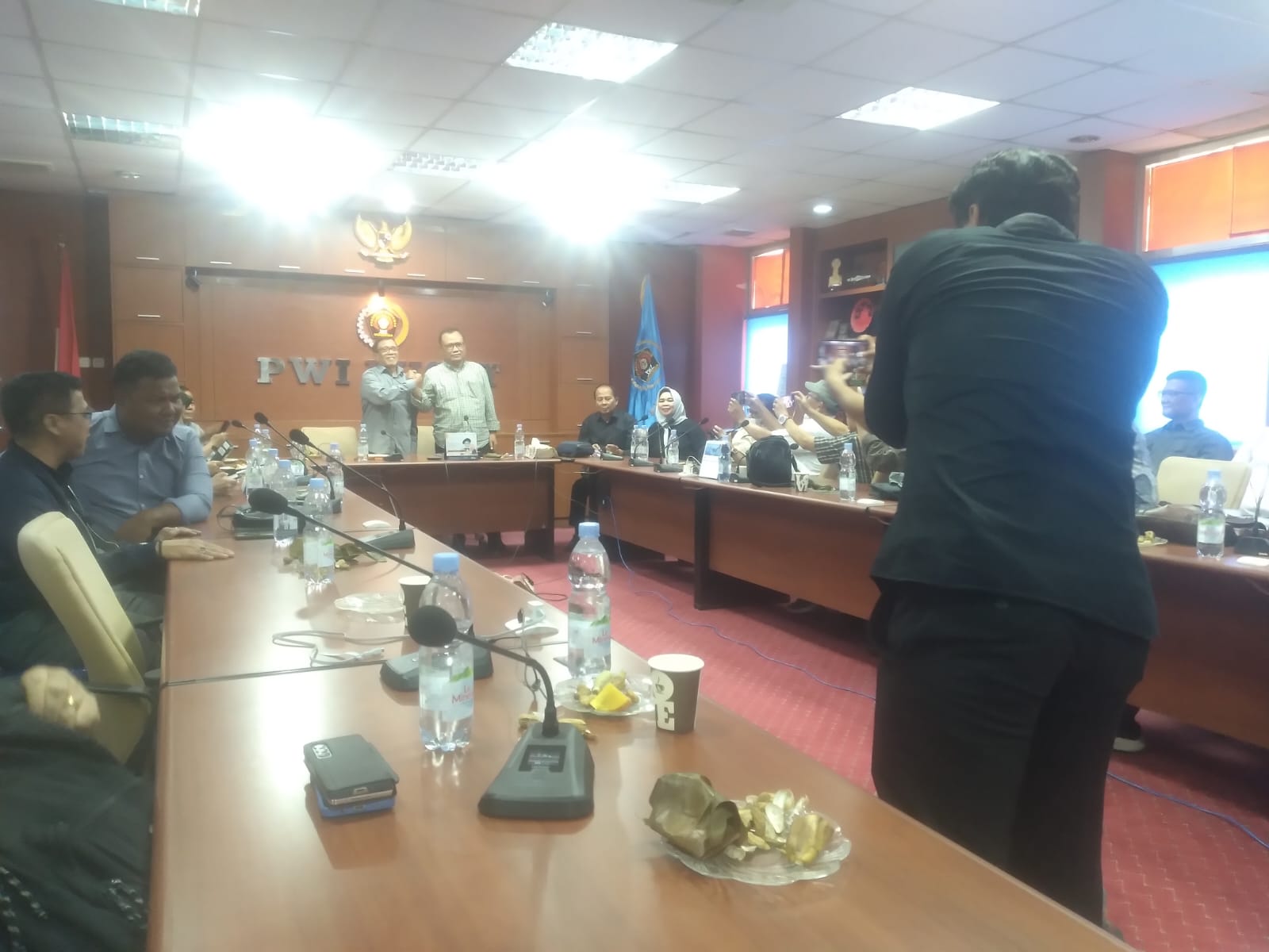 Sanksi Dewan Kehormatan PWI Dilaksanakan, Kasus Dana UKW BUMN Selesai Foto : AY