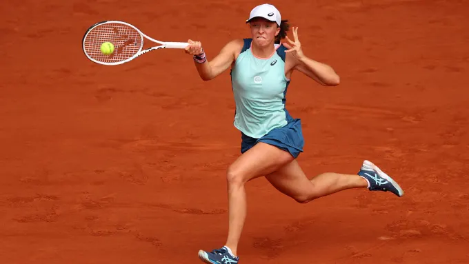 Swiatek Tantang Poalini Di French Open 2024 Foto : Ist