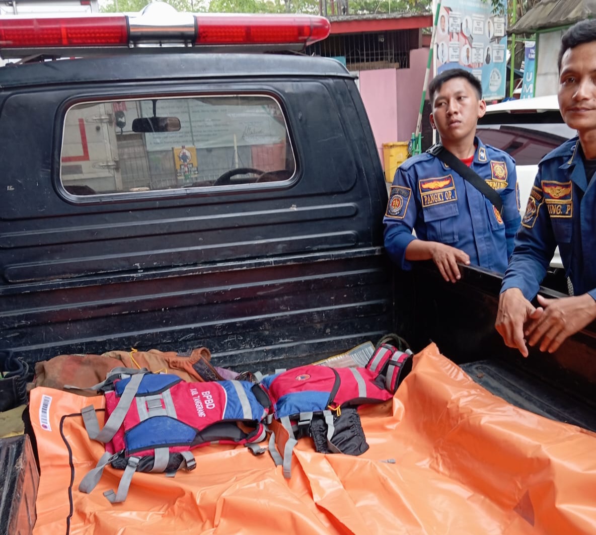 Terpeleset saat Bermain, 2 Bocah Tewas Tenggelam di Danau Tigarakaa Tangerang Foto : Ist