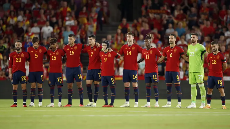 Unjuk Kekuatan Hadapi Piala Eropa 2024, Prancis, Spanyol Dan Belgia Bekuk Lawan-lawanya Timnas Spanyol. Foto : Ist