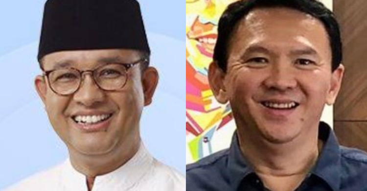 Anies-Ahok Duet Maut Pilgub Jakarta 2024 Foto : Ist