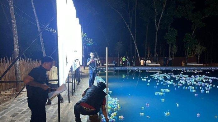Bocah Asal Pondok Aren Tewas Tenggelam di Nimo Water Forest Purwakarta Foto : Ist