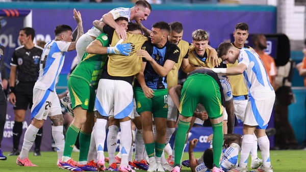 Copa America 2024, Argentina Menang Dramatis Lawan Kolombia Foto : Ist
