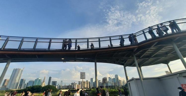 Cuaca Jakarta Hari Ini Didominasi Langit Cerah Foto : Ist