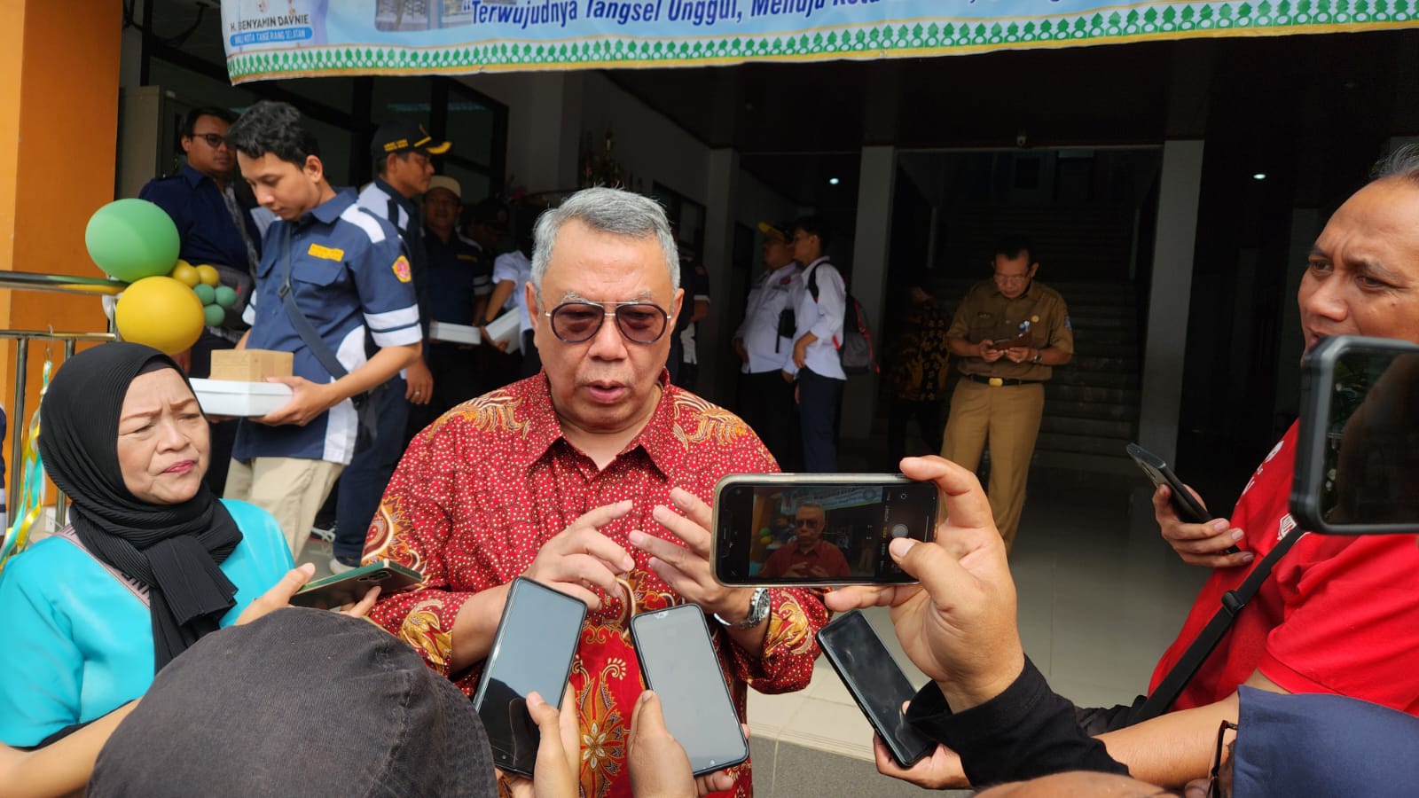 Dapat Sinyal Kuat Dukungan, Benyamin Menuju DPP PDI Perjuangan Foto :Ist