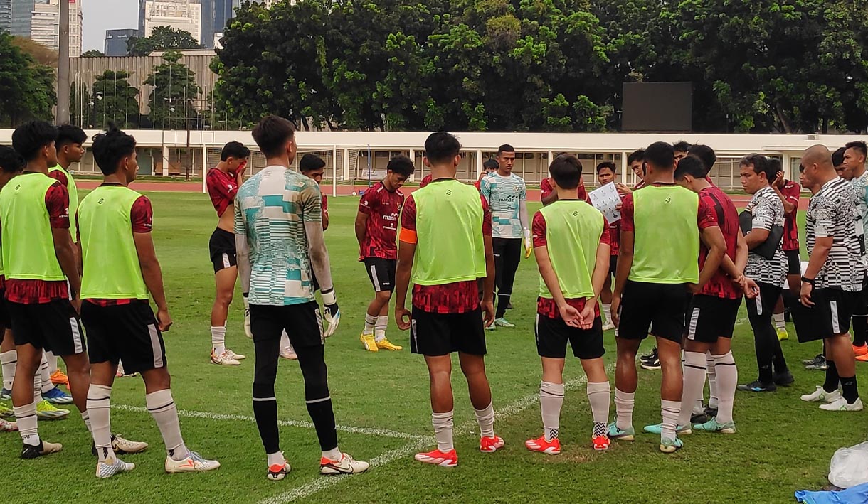 Final Piala AFF U-19 Sesi latihan PSSI U-19. Foto : Ist