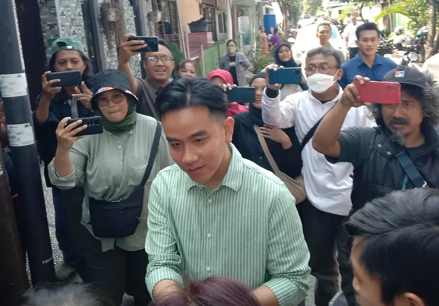 Gibran Mau Uji Coba Makan Bergizi Gratis di Solo Foto : Ist