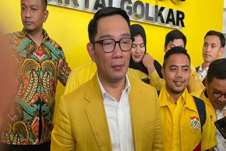 Golkar Realistis, Tak Akan Paksa Kang Emil Ke Jakarta Foto : Ist