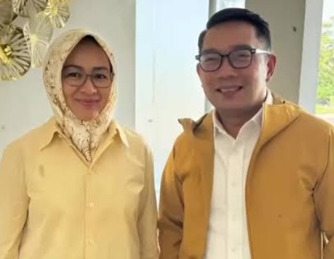 Jagoan Golkar Jauh Di Atas Jagoan Gerindra, Airin Di Banten Dan Kang Emil Di Jabar Foto : Ist