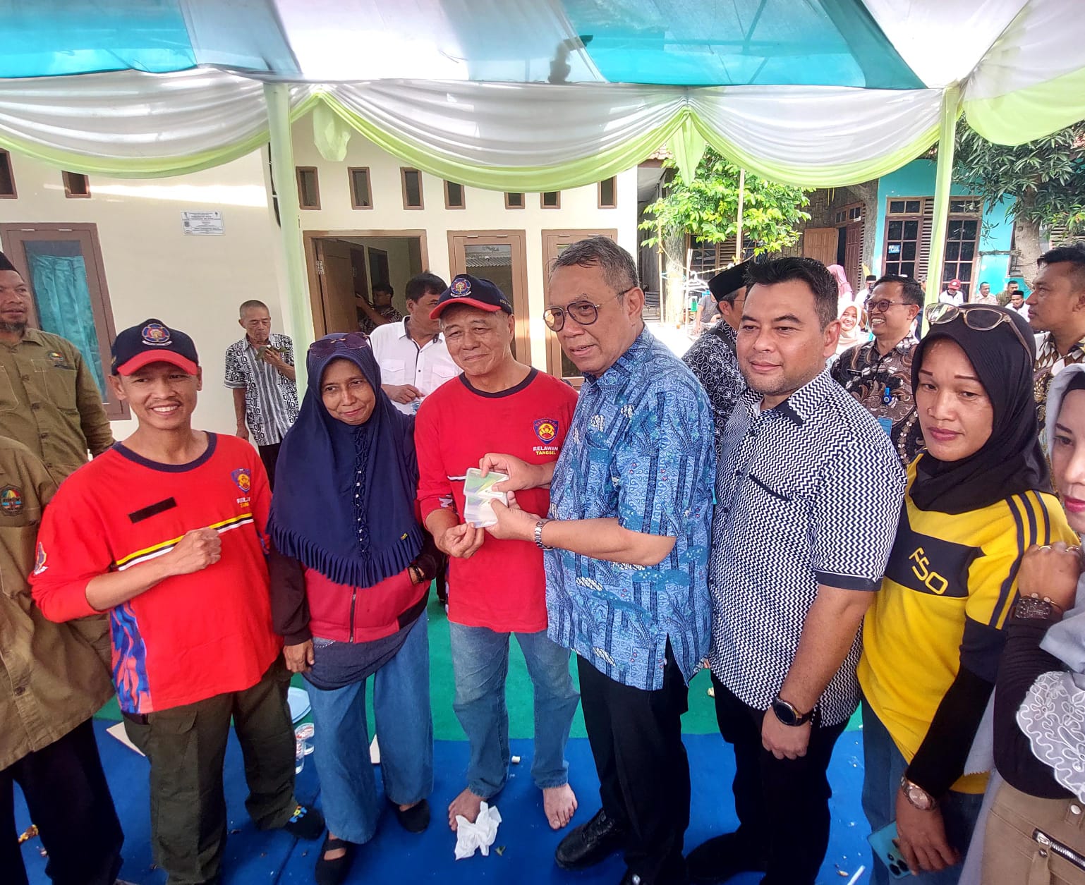 Jamin Keselamatan Kerja, Pemkot Tangsel Tanggung BPJS Ketenagakerjaan Bagi Ribuan Relawan Redkar Foto : Ist