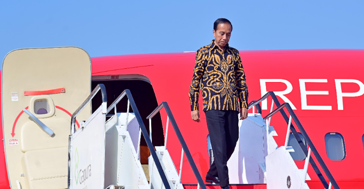 Kunker Ke Jatim, Jokowi Buka Pameran Kelapa Foto : Ist