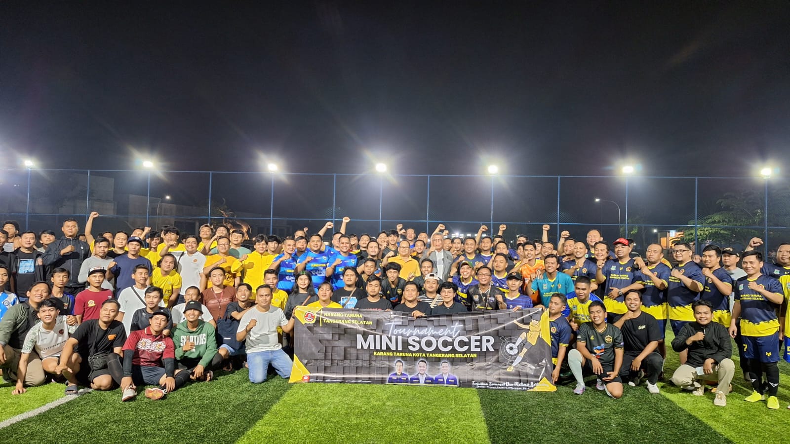 Mempererat Silaturahmi, Karang Taruna Tangsel Gelar Turnamen Soccer Foto ,: Ist