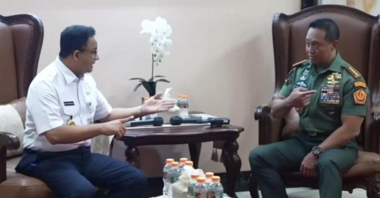 Otak-atik Pilgub Jakarta?<Duet Menarik Anies-Andika Foto : Ist