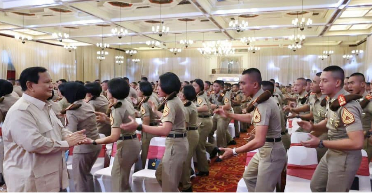 Pandangan Prabowo, Tingkatkan Keamaman Untuk Melindungi Rakyat Foto : Ist