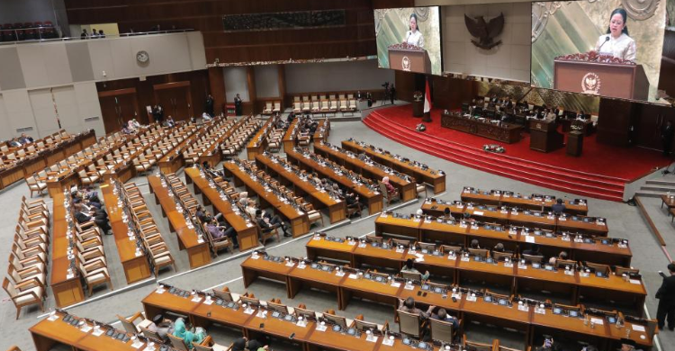 Pansus Haji Bukan untuk Jatuhkan Menteri Agama Ruang rapat papipurna DPR. Foto ; Ist