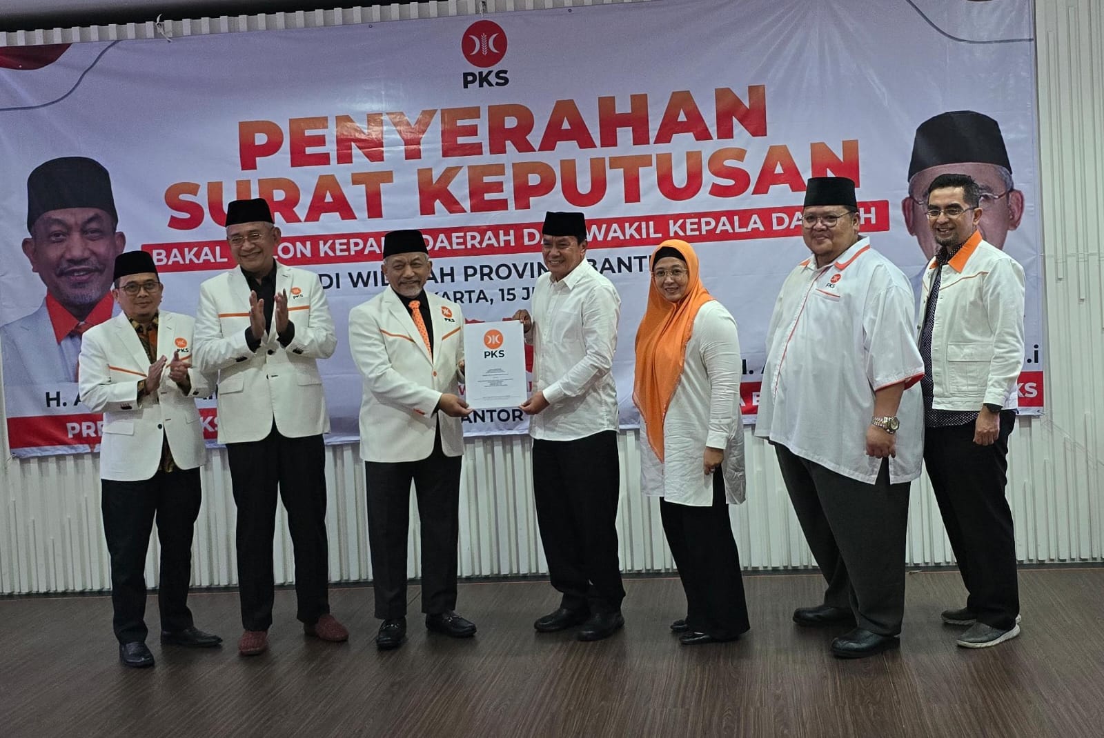 Partai PKS Siap Dukung Maesyal Rasyid Sebagai Calon Bupati Tangerang Foto : Ist