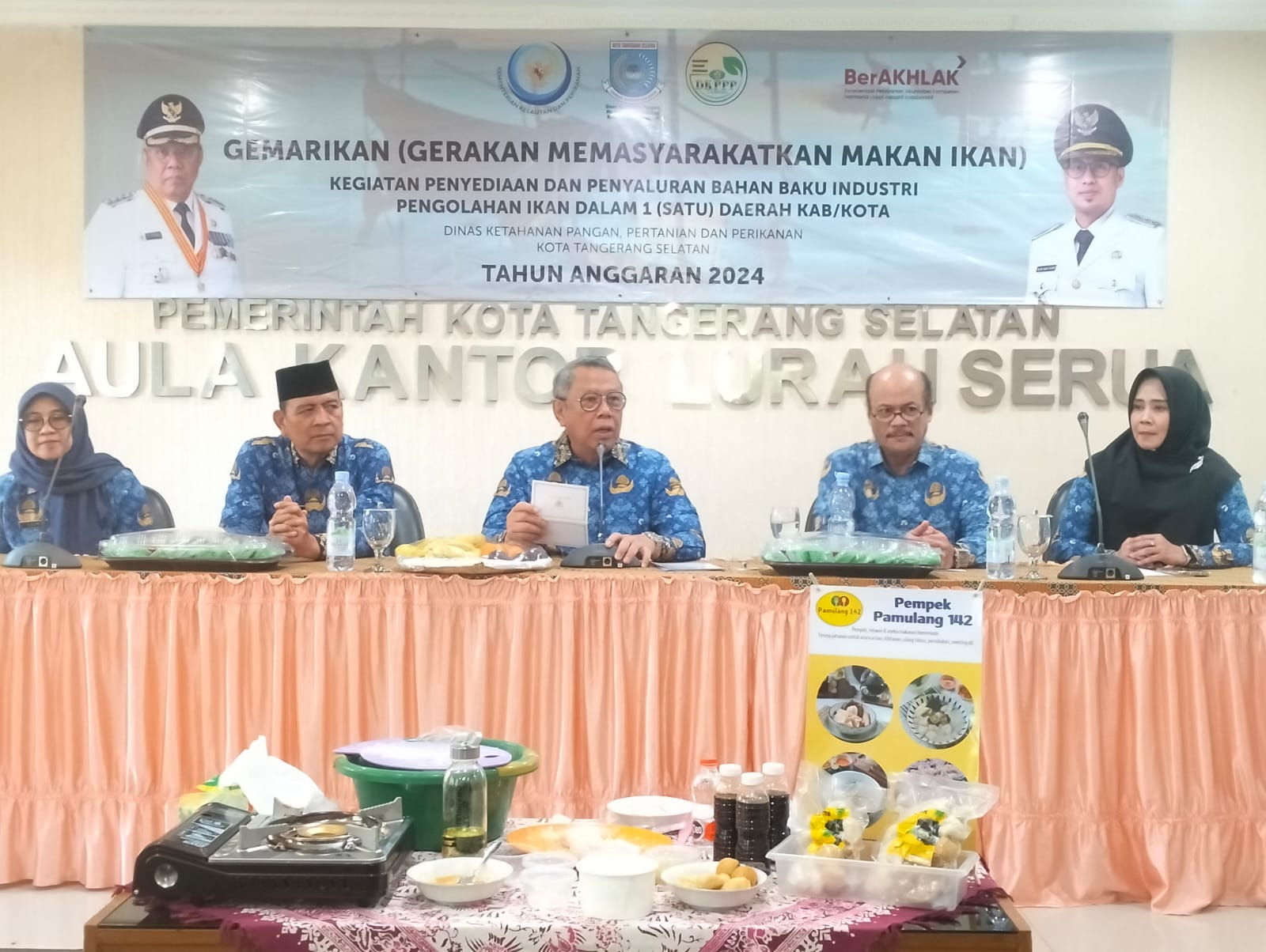 Pemkot Tangsel Terus Genjot Agar Masyarakat Gemar Konsumsi Ikan Foto : Ist