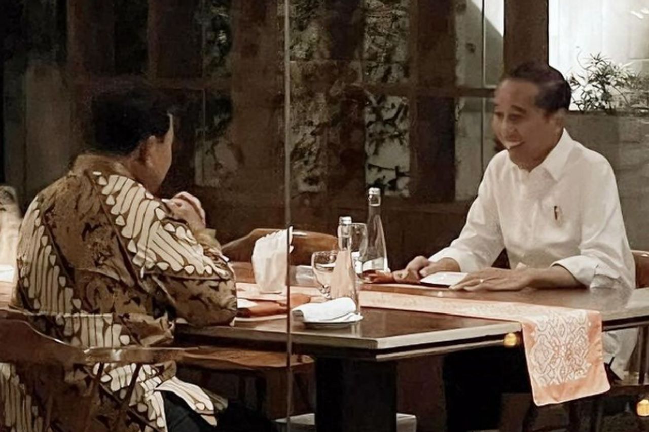 Prabowo Merasa Sedang Dilatih Jokowi Jadi Presiden Foto : Ist